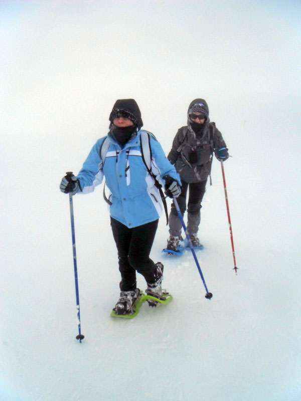 Raquetas de nieve en Madrid